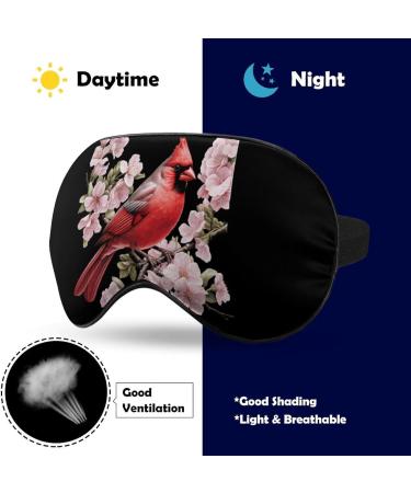 Cardinal Bird Sleep Mask - Ultralight Comfortable Eye Mask for Block Out Light | Perfect for Travel & Night Sleeping - Buy Online on GoSupps.com