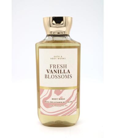 Fresh Vanilla Blossoms Bath and Body Shower Gel Body Wash 10 fl oz