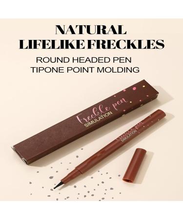 Pen Freckles Pens Water Resistant Durable Cosmetic Smudge Tool with Fine Tip Easy to Use For Girls Women Beginners Makeup - Buy Online on GoSupps.com