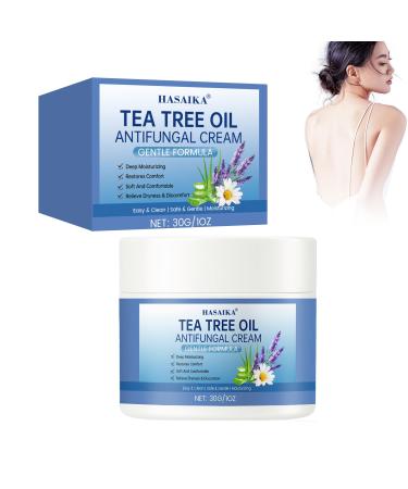 HASAIKA Tea tree oil cream anti-wrinkle moisturizing and nourishing cream suitable for full body care (30 g)