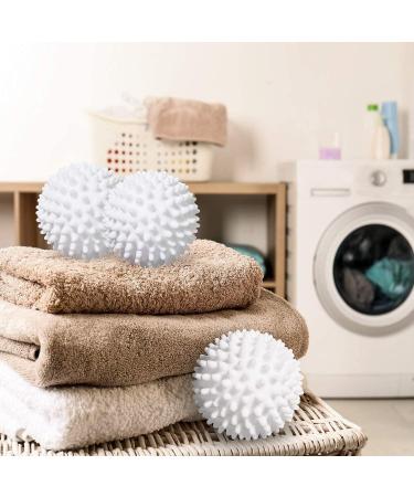 Teppich 6PCS White Dryer Balls Laundry Balls Softener Alternative - Buy Online on GoSupps.com