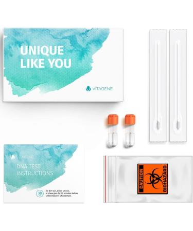Vitagene Health Ancestry DNA Test Kit - Personal Genetic Reports & Traits with Lifetime Updates - FSA HSA Eligible - Buy Online on GoSupps.com