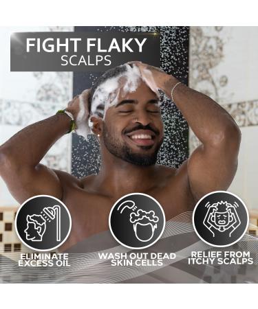 Buy Men's Tea Tree Oil & Peppermint Shampoo - Sulfate & Paraben Free | Volumizing Clarifying Formula for Oily Hair & Dry Scalps - Buy Online on GoSupps.com