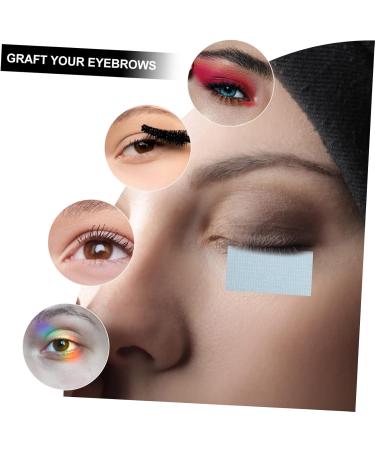 MAGICLULU 2 Rolls Eyelash Glue Lash Lengthening Mascara Lash Extension Tape Foam Tape Lash Tape Eyelash Patches Supplies Lash Mascara Cross Pattern Non-Woven Fabric Silicone Cloth - Buy Online on GoSupps.com