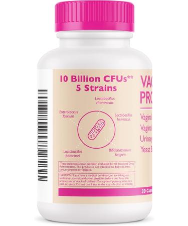 Probiotics for Women - 10 Billion CFU for pH Balance Urinary Tract & Feminine Health - Supports Gut Flora & Yeast - 30 Capsules - Buy Online on GoSupps.com