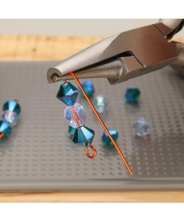 Beadsmith Concave/Round Nose Pliers 5 - Steel Head, Double Leaf Springs - European Design Jewelry Making Tool - Buy Online on GoSupps.com