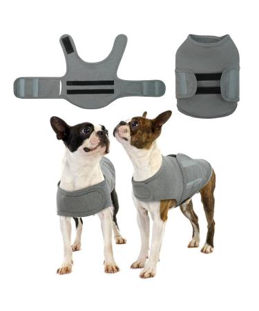 Dog fear vest anti-fear dog jacket pet stress relief shirt dog fear calming vest wrap breathable dog fear jacket for inside outside fireworks thunder travel separation l
