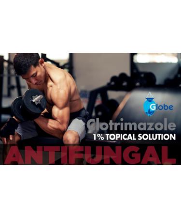 Globe 1% Topical Clotrimazole Solution 10ml - Fast Relief for Athlete s Foot Jock Itch & Ringworm | Extra Strength Itching & Skin Protection - Buy Online on GoSupps.com