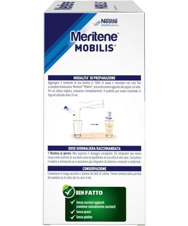 MERITENE Mobilis Dietary Supplement Vanilla Flavor 10 Sachets - Buy Online on GoSupps.com