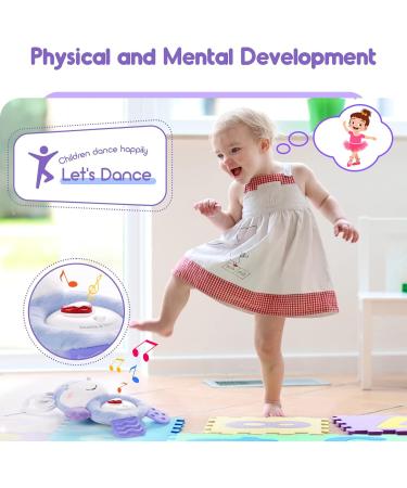 Musical Baby Teething Toys with Soft Light Teething Toys for Babies 0 3 6 9 12 Months BPA Free Washable Plush Infant Toys with Hook for Crib Sensory Baby Toys Perfect Baby Gifts-Cow - Buy Online on GoSupps.com