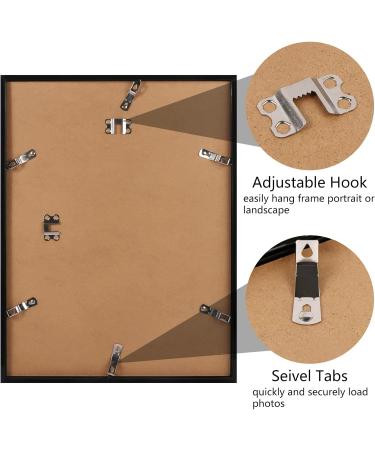 CABAX 12x16 Inch Diamond Painting Picture Frames - Pack of 2 Black Frames with Acrylic Protection and Hanging Kit for 30x40 Diamond Painting Arts, Photos, Posters - Buy Online on GoSupps.com