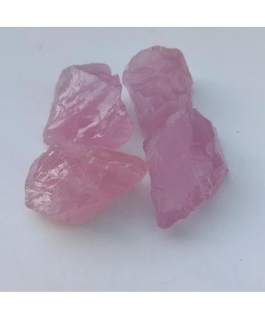 Crystal 200g Natural Raw Pink Rose Quartz Crystal Rough Stone Specimen Crystal Love Natural Stones and Minerals Fish Tank Stone Can be Used for Full of Texture (Size : 130-160g) - Buy Online on GoSupps.com