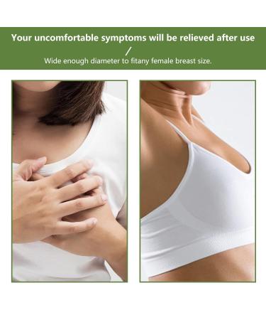 Actimed Washable Castor Oil Breast Pads | Reusable Compress Pads for Relaxation & Comfort - 2 Pack - Buy Online on GoSupps.com