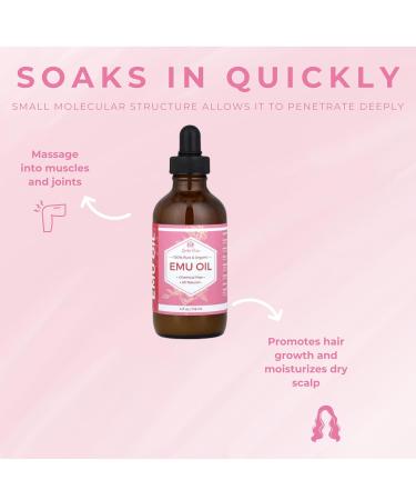 Leven Rose Pure Emu Oil for Skin 2oz 2 Fl Oz (Pack of 1) - Buy Online on GoSupps.com