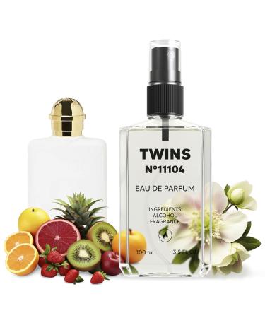 TWINS Impression of Donna | Perfume for Women Eau de Parfum | No.11104 | 3.4 Fl Oz / 100 ml Trussardi Donna Impression