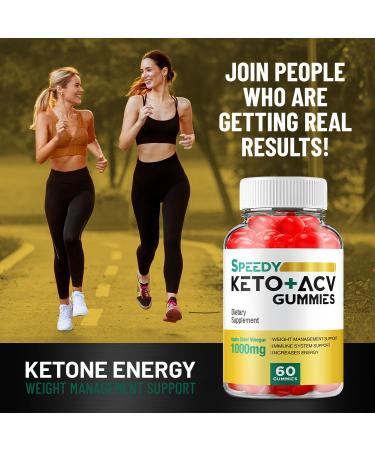(3 Pack) Speedy Keto ACV Gummies - Advanced Formula Speedy Keto Plus ACV Gummies Apple Cider Vinegar Speedy ACV Dietary Supplement Men Women (180 Gummies) - Buy Online on GoSupps.com
