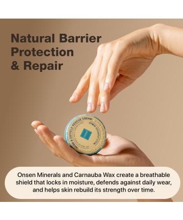 Onsen Hand & Cuticle Rescue Cream | Baume et renforcement des ongles biologiques | Sec mains craquel es Elbows & Feet | Beurre de karit huile de Tsubaki et de jojoba | Nail Repair & Growth - Buy Online on GoSupps.com