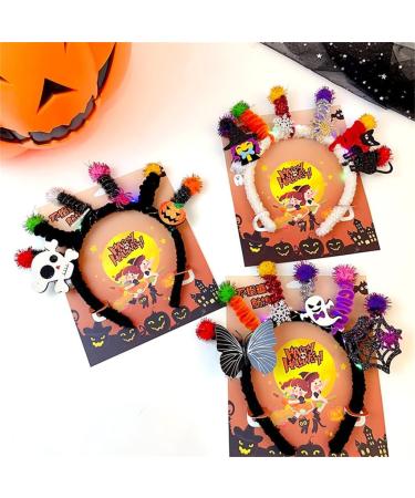 TQUXNGA Stem Halloween Headband Hairband Cosplay Costume Headpiece for All Age Festival Hair Decoration Witch - Buy Online on GoSupps.com