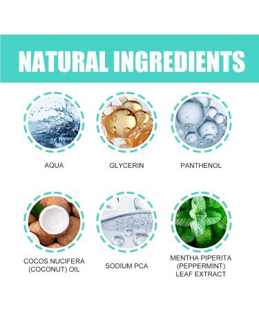 Bain de Bouche l'Huile de Noix de Coco Huile de Coco pour Une Haleine Fra che Rince-Bouche avec Grattoir Langue Bouche l'Huile de Menthe avec Grattoir Langue 100ML 1PC - Buy Online on GoSupps.com