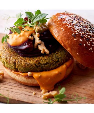 Develey Burger Sauce - Original Creamy with Cucumber Pieces - Pack of 8 (8 x 250ml) - International Shipping Available - Buy Online on GoSupps.com