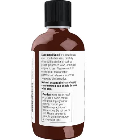 NOW Grapefruit Essential Oil 4oz - 100% Pure, Vegan, Cold Pressed Aromatherapy Scent with Child Resistant Cap - Buy Online on GoSupps.com