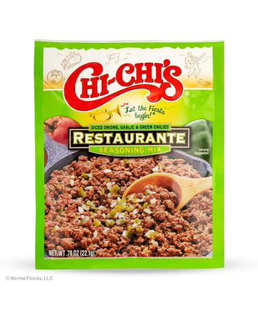 Chi Chi's Fiesta Restaurante Seasoning Mix, 0.78 Ounce (Pack of 24)