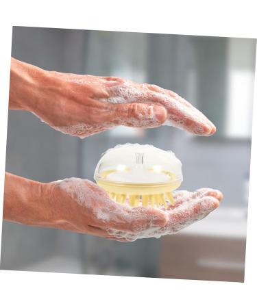 Minkissy 6-Piece Shampoo Brush Set | Silicone Scalp Massager & Body Scrubber | Handheld Cleaning Comb | 3 Colors | Perfect for Home Spa & Wellness - Buy Online on GoSupps.com
