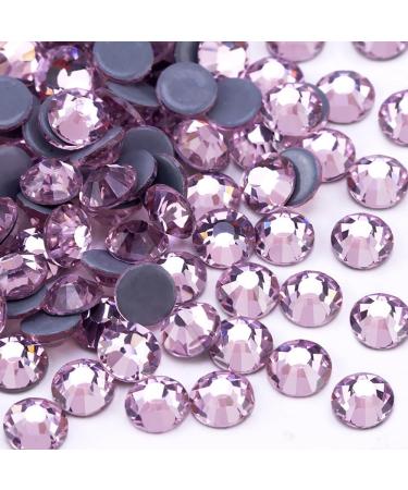 Jollin Hot Fix Crystals SS30 - 288PC Pink Flat Back Rhinestones for Nail Art & Crafting - Buy Online on GoSupps.com