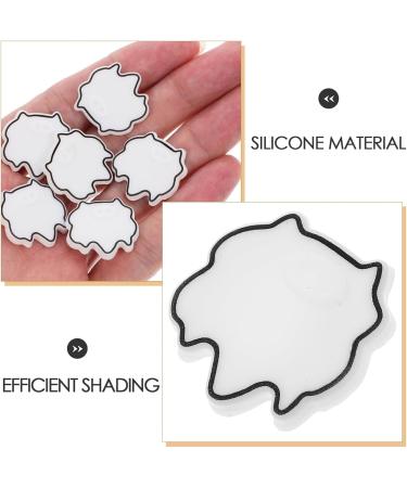 HOLIDYOYO LED Light Blocking Stickers 6Pcs Light Dimming LED Filters Dimming Sheets for Routers LED Covers BlackoutWhite - Buy Online on GoSupps.com