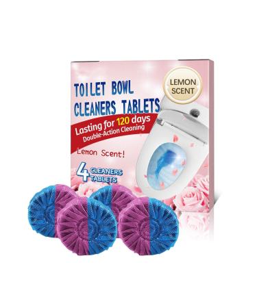 Toilet Toilet Cleaning Block Stains Odors Household Toilet Cleaning Block Household Static Remover for Bed (Blue One Size) Blue One Size