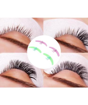 Eyelash Separator Set Convenient Efficient for Lash Extension Silicone Separator for Dense Lash Grafting 2 Colors Beginners and Professionals Purple Green - Buy Online on GoSupps.com
