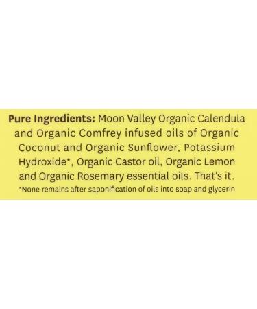 Buy MOON VALLEY ORGANICS Lemon Rosemary Liquid Hand Soap - Nourishing & Eco-Friendly 8.8 FZ | International Shipping Available - Buy Online on GoSupps.com