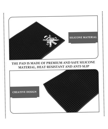 Non-Slip Barber Work Station Mat | Heat-Resistant Silicone Protection Mat | Ideal for Flat Irons & Curling Irons - Buy Online on GoSupps.com