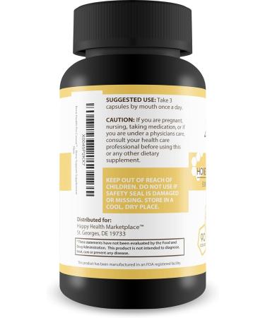 Vitamin D Bone Health - Our Best Bone Capsules for Improved Calcium Absorption - Alternative Austrialian Honey Bee Bone Support -Turmeric Joint Support - Natural Bone Health Formula - Bone Care - Buy Online on GoSupps.com