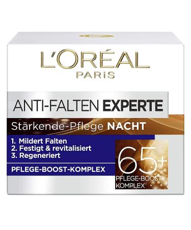 L'Or al Paris night care for the face anti-aging night cream for reducing wrinkles vitamin B3 and vitamin E strengthens and revitalizes the skin anti-fold expert 1 x 50 ml - Buy Online on GoSupps.com