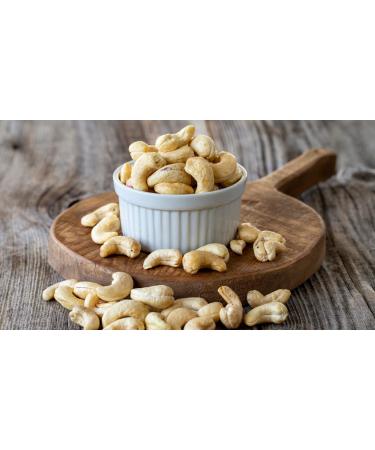 Cashew Nuts 1Kg Ivory Coasts Premium Quality Whole Raw African Cashew from Bakers Street Perfect Snack & Bakery Ingredient Best Source of Protein & Fiber