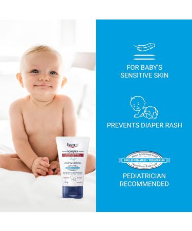 EUCERIN AQUAPHOR Baby Healing Ointment for Baby's Sensitive Skin 85g | Multi-purpose | Semi-occlusive formula | Non-Comedogenic | Fragrance-free Healing Ointment | Non-Greasy Healing Ointment | Recommended by U.S. Pediatricians - Buy Online on GoSupps.com