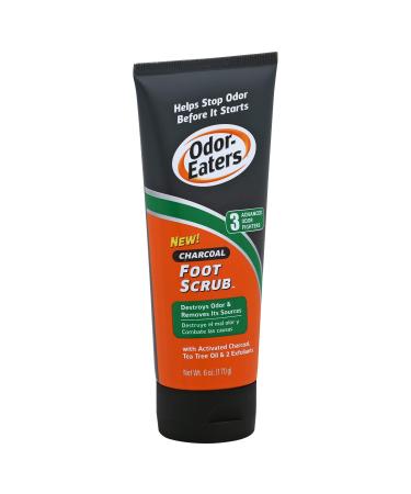 Odor-Eaters Odor Eaters Foot Scrub, Charcoal, 6 Ounce - Buy Online on GoSupps.com