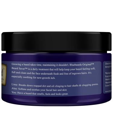 Beard Saver Leave-In Conditioner for Men 4 oz - Aloe & Lime Infused Beard Softener - Deeply Moisturizes & Conditions - Made in USA - Buy Online on GoSupps.com