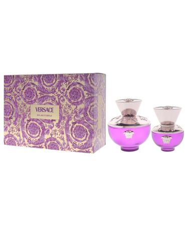 Versace Dylan Purple for Women - 2 Pc Gift Set 3.4oz EDP Spray 1oz EDP Spray - Buy Online on GoSupps.com