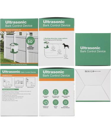 Jewyow Anti-Bell Device - 50ft Ultrasound Dog Repeller for Outdoor Use | 3 Frequencies & LED Display | Dog Bark Deterrent for Medium & Small Dogs | Ideal 9V Battery Powered Solution - Buy Online on GoSupps.com