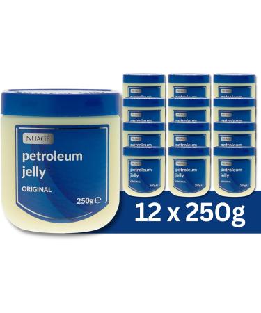 Nuage Petroleum Jelly 250g Multipurpose Moisturizer for Skin and Lips (Pack of 12 1.0 count) 750 g (Pack of 4) 3000.0 - Buy Online on GoSupps.com