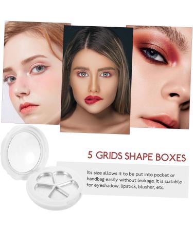  Didiseaon Didiseaon Set of 2 Sets Lipstick Box Gel Nail Polish Kits Nail Dipping Kits Lipstick Palettes Pearlescent Makeup Palette Travel White Plastic - Buy Online on GoSupps.com