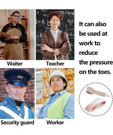 10-Piece Hammer Toe Corrector Kit | Toe Separator & Bandages for Crooked Broken Toes | International Shipping Available - Buy Online on GoSupps.com