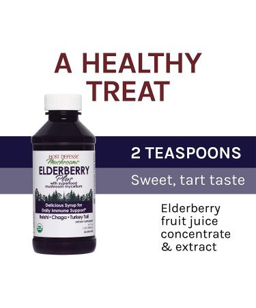 Fungi Perfecti Elderberry Plus Syrup 4 fl oz | Immune Support & Natural Wellness - Buy Online on GoSupps.com