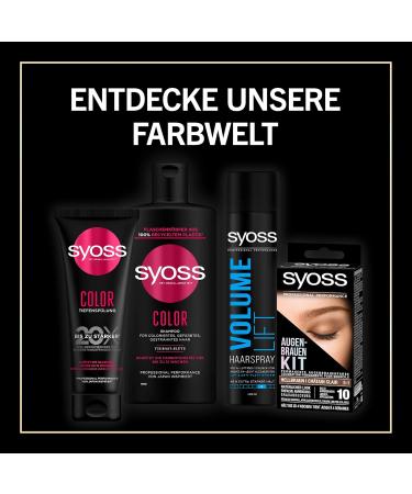 Syoss Oleo Intense Permanent Hair Color 1-10 Intense Black with Nourishing Oil and Ammonia Free 3 Bottles 115ml - Buy Online on GoSupps.com
