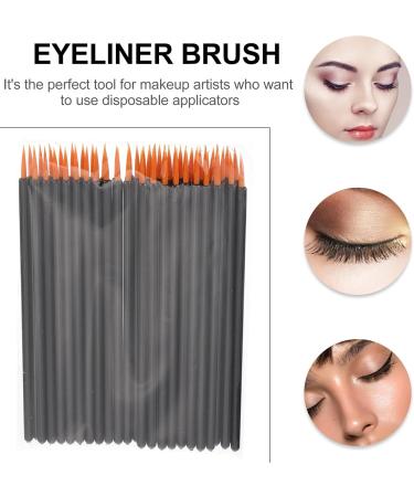 Healifty Wand Makeup 100pcs Disposable Eyeliner Applicator Makeup Eye Liner Wands Nylon Makeup Eye Liner Tools Cosmetic Brush for Daily Gold Lip Gloss Applicator As Shown - Buy Online on GoSupps.com
