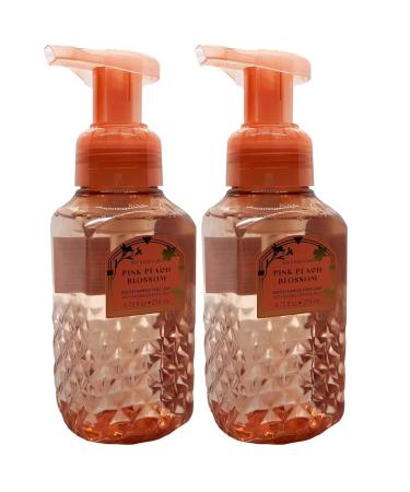 Bath & Body Works Pink Peach Blossom Gentle Foaming Hand Soap 2-Pack - 17.5oz - Pink Blossom - Buy Online on GoSupps.com