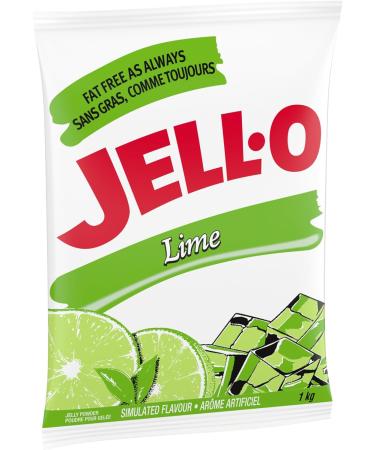 Jell-O Lime Gelatin 1kg (2 Count) 2 kg (Pack of 1) - Buy Online on GoSupps.com