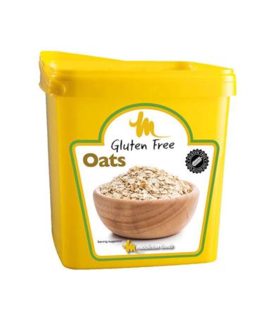 Middleton Foods Gluten Free Oats 2.5kg. Ideal for breakfast baking and much more. tub.